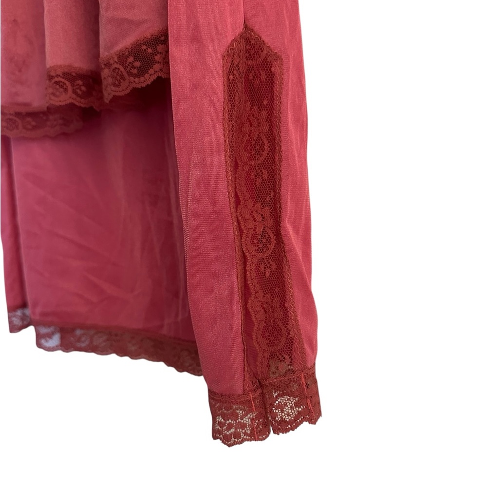 Vintage Movie Star Raspberry Slip Set- Small - Picture 3 of 4